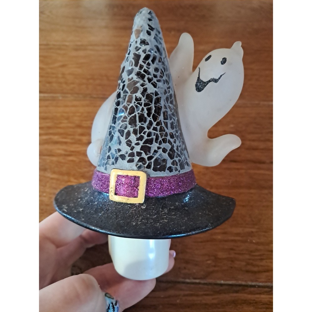 Witch's Hat Ghost Halloween Nightlight J5